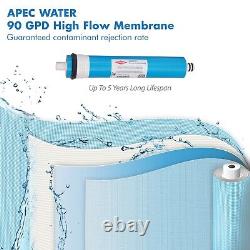 Apec Us Made 90gpd Filtre D'eau Complet Pour Système D'osmose Inverse Ro-quick90