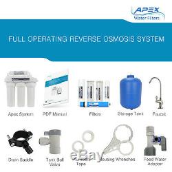 Apex Mr-5050 5 Etape 50 Gpd Ro Filtration Eau Par Osmose Inverse Système De Filtration