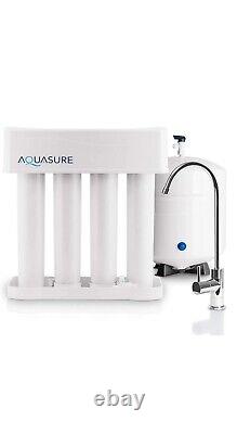 Aquasure AS-PR75A Premier 4-Stage Reverse Osmosis Under Sink Water Filtration
 
<br/>
  <br/>Filtration d'eau par osmose inverse sous évier à 4 étages Aquasure AS-PR75A Premier