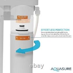 Aquasure Premier Système De Filtration D'eau Par Osmose Inverse 100 Gpd 4 Étapes