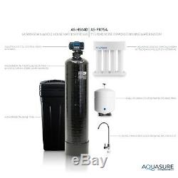Aquasure Water Adoucisseur 64 000 Grains / Système D'osmose Inverse 75gpd Bundle