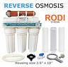 Aquatic 5 Stage Reverse Osmosis System Unit Rodi Avec Résine Di 75-200-400 Gpd