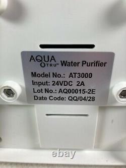 Aquatru Countertop Système De Purification Du Filtre À Eau À Osmose Inverse At3000