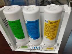 Aquatru Countertop Water Filter Purification System Clean Needs New Filters