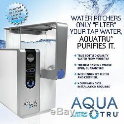 Aquatru Filtre À Eau Système Countertop D'épuration Avec 4 Exclusif Étape