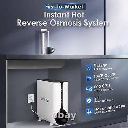 Distributeur d'eau chaude instantanée Waterdrop KJ600 Reconditionné - Système d'osmose inverse