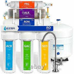 Express Alkaline Inverse Osmose Filtration System Mineral Ro Filter 50 Gpd