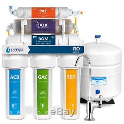 Filtre Minéral De Ro De Système De Filtration D'eau Par Osmose Alcalin 50 Gpd
