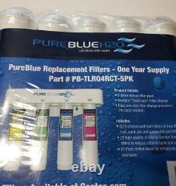 Filtre Pure Blue H20 Filtre 5pc À Osmose Inverse Filtres De Remplacement Nouveau