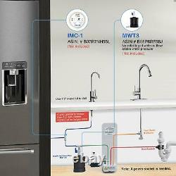 Frizzlife Osmose Inverse Système De Filtration D'eau Potable Sans Réservoir 400 Gpd