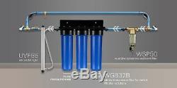 Ispring Wgb32b Triplex 20 Pouces Big Blue Pléniers Système De Filtration D'eau