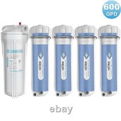 Membrane RO 600 GPD pour sirop d'érable, kit de boîtier de filtre à eau pour système d'osmose inverse