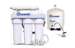 Oceanic 6 Etape 50 Gpd Osmose Inverse Alcaline Système De Filtration D'eau Ro Etats-unis