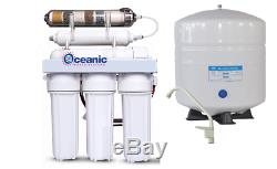 Oceanic Par Osmose Inverse Alcaline / Ioniseur Neg Orp 150 Gpd Système De Filtration Made (usa)