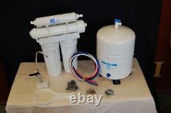 Oceanic Reverse Osmosis Water Filter System 4 Stage 50 Gpd Ro Made In USA