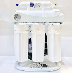 Pompe De Gavage Commerciale Du Système De Filtration D'eau Par Osmose Commerciale Légère 400 Gpd De Ro