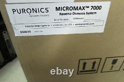 Puronics Micromax 7000 Osmose Inverse Système D'eau Potable, Nouveau
