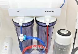 Reverse Osmosis Deionization Filtre À Eau 3 Étapes Compact Aquarium 25 Gpd System