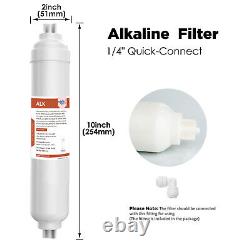 Simpure T1-400 Uv Système De Filtration D'eau D'osmose Inverse Sous Filtre Sink+alkaline