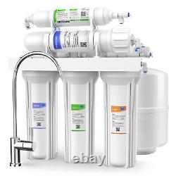 Sistema Ro Filtration 100gpd Aucun Filtre D'eau À Osmose À 5 Étages De La Pompe
