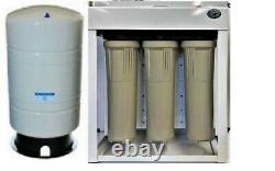 Système D'eau D'osmose Inverse 1000 Gpd Avec Pompe D'appoint Réservoir De 40 Gallons