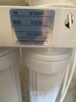 Système De Filtration D'eau À Osmose Inverse