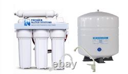 Système De Filtration D'eau À Osmose Inverse À 5 Étapes Ph Neutre Alkaline Ro Filtration