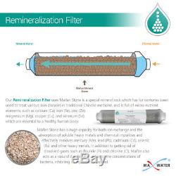 Système De Filtration D'eau À Osmose Inverse En 6 Étapes + Filtre Minéral De Reminéralisation Ph