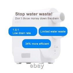 Système De Filtration D'eau À Osmose Inverse Sans Réservoir, 400 Gpd, 1,51 Pure To Drain