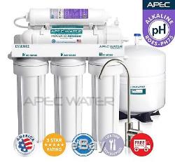 Système De Filtration D'eau Par Osmose Alcalin Roec-ph75 De L'étape 6 De L'apec Water 6 Gpd