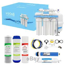 Système De Filtration D'eau Par Osmose Hikins Purificateur De Filtre Ro 125gpd, 5 Étapes