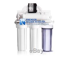 Système De Filtration D'eau Par Osmose Inverse En 5 Étapes + Pompe A Perateate Aquatec Erp1000
