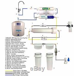 Système De Filtration D'eau Par Osmose Inverse Undersink 7 Stage High Alcaline (1-26-7)