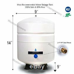 Système De Filtration D'eau Potable Avec Système D'osmose Inverse À 5 Étapes + 7 Filtres Supplémentaires