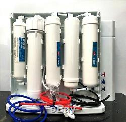 Système De Filtration De L'eau En 5 Étapes À Osmose Inverse De Comptoir 200 Gpd (avec Couvercle)