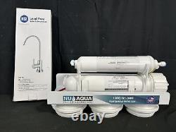 Système d'eau à osmose inverse de la série Platinum NuAqua WU-100GPD-NP - Nouvelle boîte ouverte