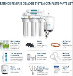 Système d'eau par osmose inverse Apce ROES-50 Essence 5 étapes 50 GPD KH-A119