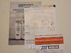 Système d'eau par osmose inverse de la série NU Aqua Platinum WU-100GPD-NP NOUVEAU OUVERT