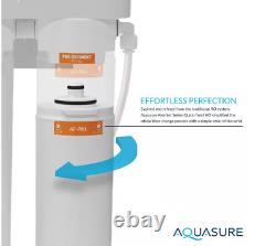 Système d'eau potable par osmose inverse à torsion rapide AQUASURE AS-PR75A