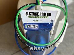 Système d'osmose inverse Enviro EWP-PRO-RO à 6 étapes pour l'eau potable