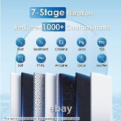 Système d'osmose inverse Waterdrop G2-B remis à neuf, sans réservoir, filtration à 7 étapes