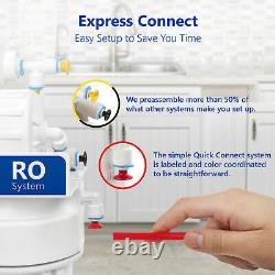 Système d'osmose inverse à domicile à 5 étapes PLUS 7 filtres d'eau Express supplémentaires