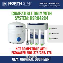 Système d'osmose inverse de remplacement OEM pour filtres North Star 727506 & 7287514