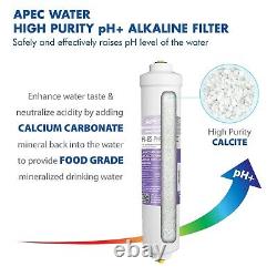 Système de filtration d'eau à osmose inverse alcaline APEC WATER 6 étapes 75 GPD ROES-PH75