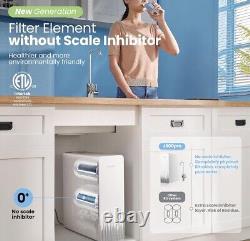 Système de filtration d'eau à osmose inverse sans réservoir Comfee PureSnap 600 Pro