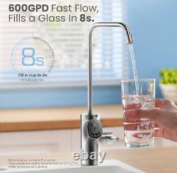 Système de filtration d'eau à osmose inverse sans réservoir Comfee PureSnap 600 Pro