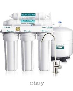 Système de filtration d'eau par osmose inverse ROES-50 à 5 étapes et 50 GPD d'APEC WATER SYSTEMS