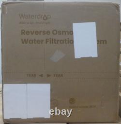Système de filtration d'eau par osmose inverse Waterdrop G3P600 Nouveau