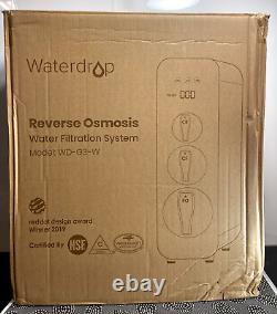 Système de filtration d'eau par osmose inverse Waterdrop G3 (WD-G3-W) Robinet intelligent