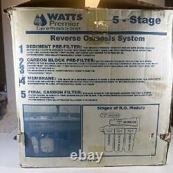 Système de filtration d'eau par osmose inverse Watts Premier WP-5